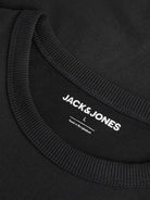 JACK&JONES College Logo T-Shirt-Black BLACK back view
