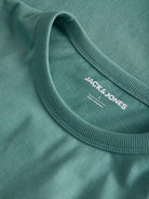 JACK&JONES College Logo T-Shirt-Mineral Blue Mineral Blue back view