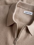 JACK&JONES Max Knit Zip Polo-String String detail view