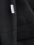 JACK&JONES Will Knit Polo-Black Black back view