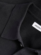 JACK&JONES Will Knit Polo-Black Black detail view