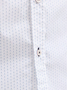 JACK&JONES Matheo Short Sleeve Shirt-Bright White Bright White back view