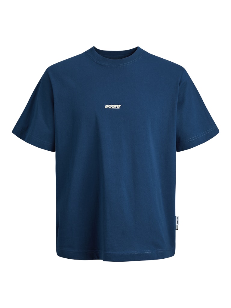 JACK JONES CORE Club Back Print T-Shirt-Poseidon Poseidon alternate view