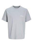 JACK JONES ORIGINALS Catskills Crew Neck T-Shirt-Tradewinds Tradewinds close up view