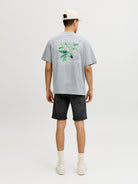 JACK JONES ORIGINALS Catskills Crew Neck T-Shirt-Tradewinds Tradewinds back view
