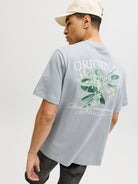 JACK JONES ORIGINALS Catskills Crew Neck T-Shirt-Tradewinds Tradewinds side view