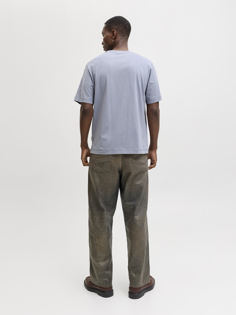 Men's Norrebro Emb Tee Short Sleeve Crew Neck-Tradewinds-Model Back View