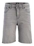 Jack Jones Youths Rick Junior Shorts-Grey Denim Grey Denim alternate view