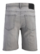 Jack Jones Youths Rick Junior Shorts-Grey Denim Grey Denim close up view