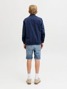 Jack Jones Youths Rick Junior Shorts-Blue Denim Blue Denim detail view