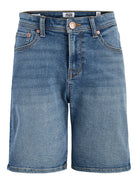 Jack Jones Youths Rick Junior Shorts-Blue Denim Blue Denim alternate view