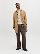 JACK JONES PREMIUM Milano Spring Knit Half Zip-Ancient Scroll Ancient Scroll detail view