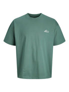 JACK JONES CORE Dust Script T-Shirt-Noth Atlantic North Atlantic alternate view