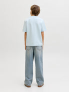 Jack Jones Youths Fusion Junior T-Shirt-Omphalodes Omphalodes back view