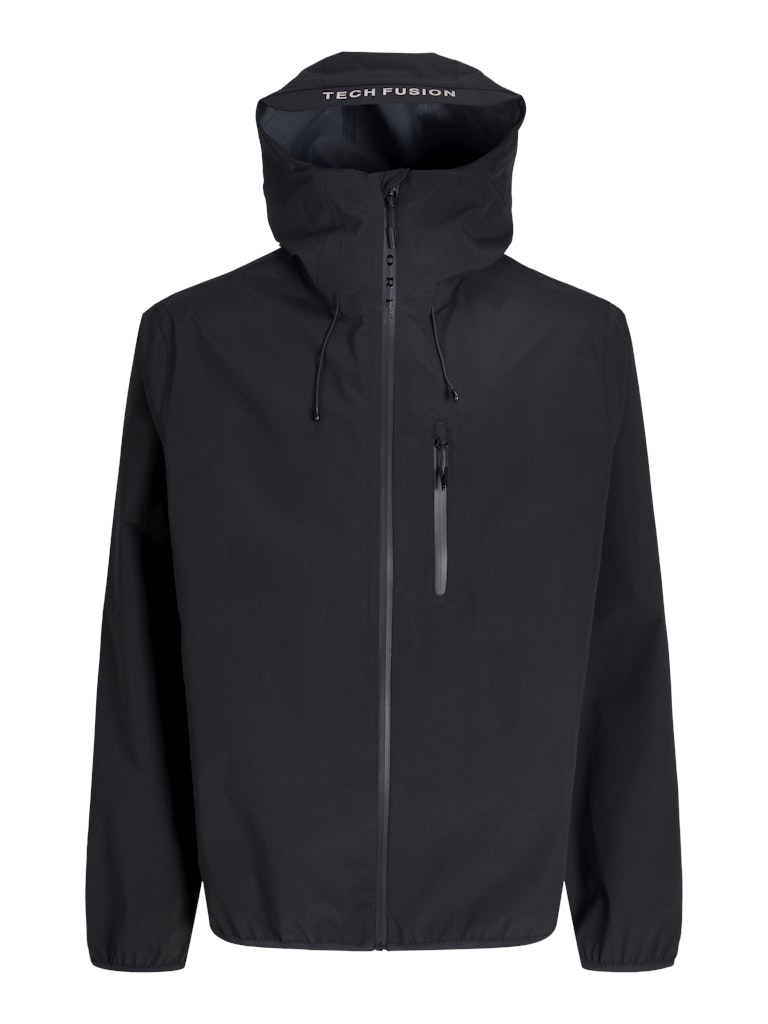JACK JONES CORE Fusion Softshell Jacket-Black Black side view