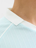 JACK JONES CORE Eterna Football Polo - Omphalodes Omphalodes side view