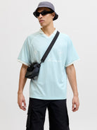 JACK JONES CORE Eterna Football Polo - Omphalodes Omphalodes front view
