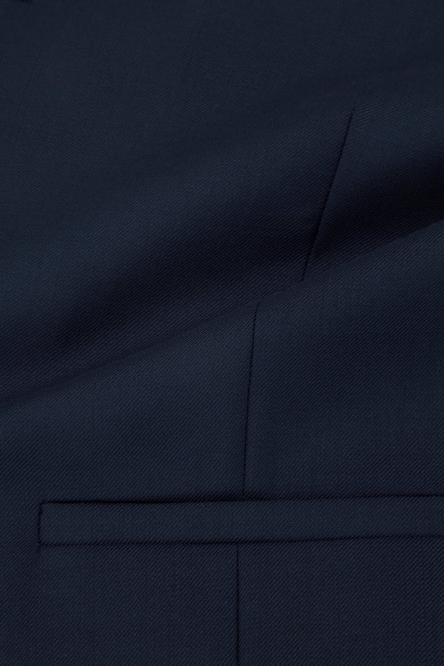 James Navy Tapered Fit Jacket-Fabric view