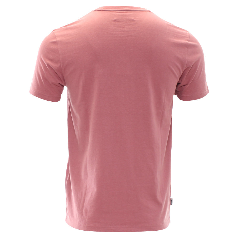 Kenrow Menswear Jax Brick Brushed Tee BRICK side view