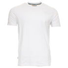Kenrow Menswear Jax White Brushed Tee WHITE back view
