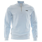 Kenrow Menswear Julien Sky Blue Half Zip Knit SKY BLUE back view