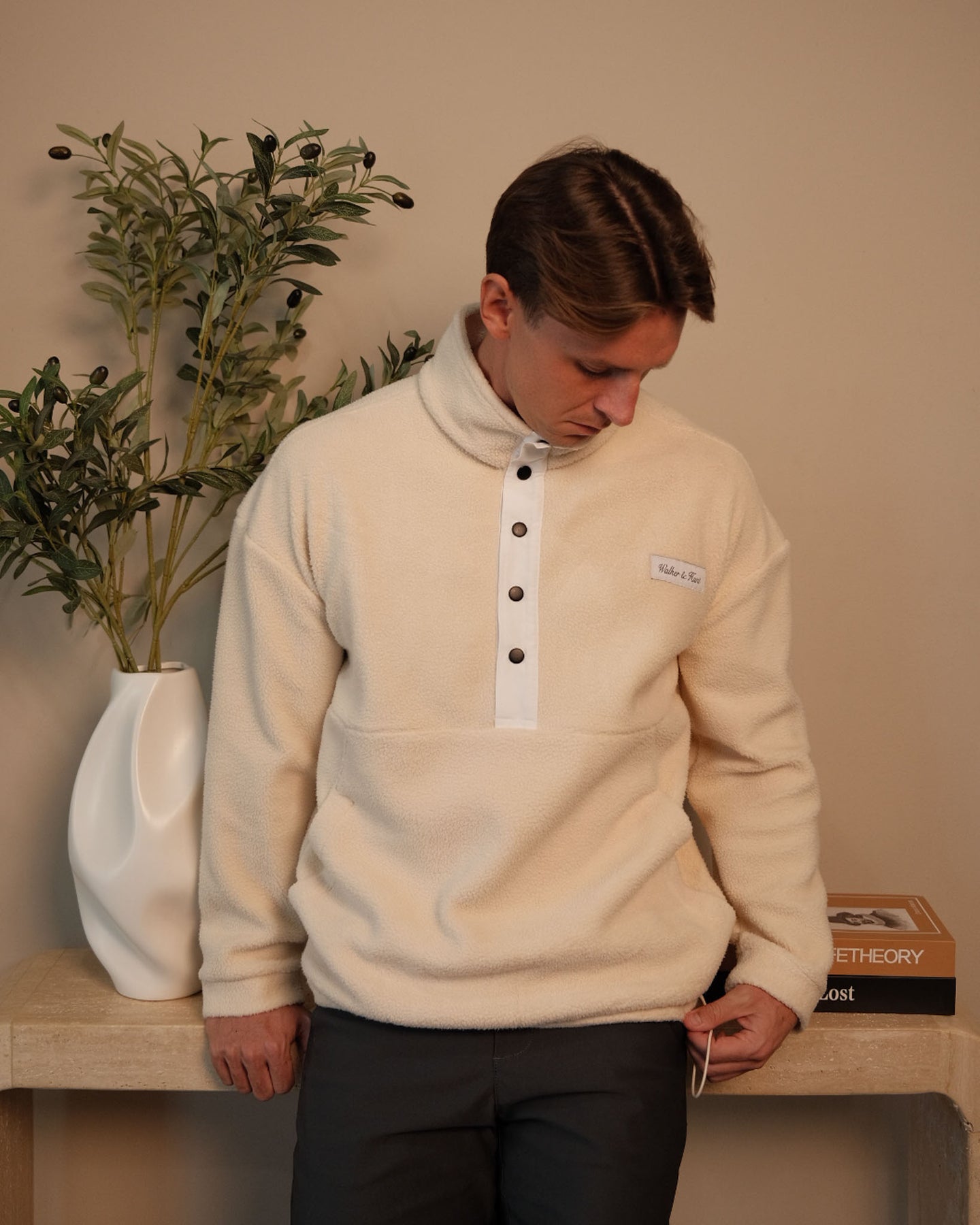 Sherpa Fleece Cream-Creative view