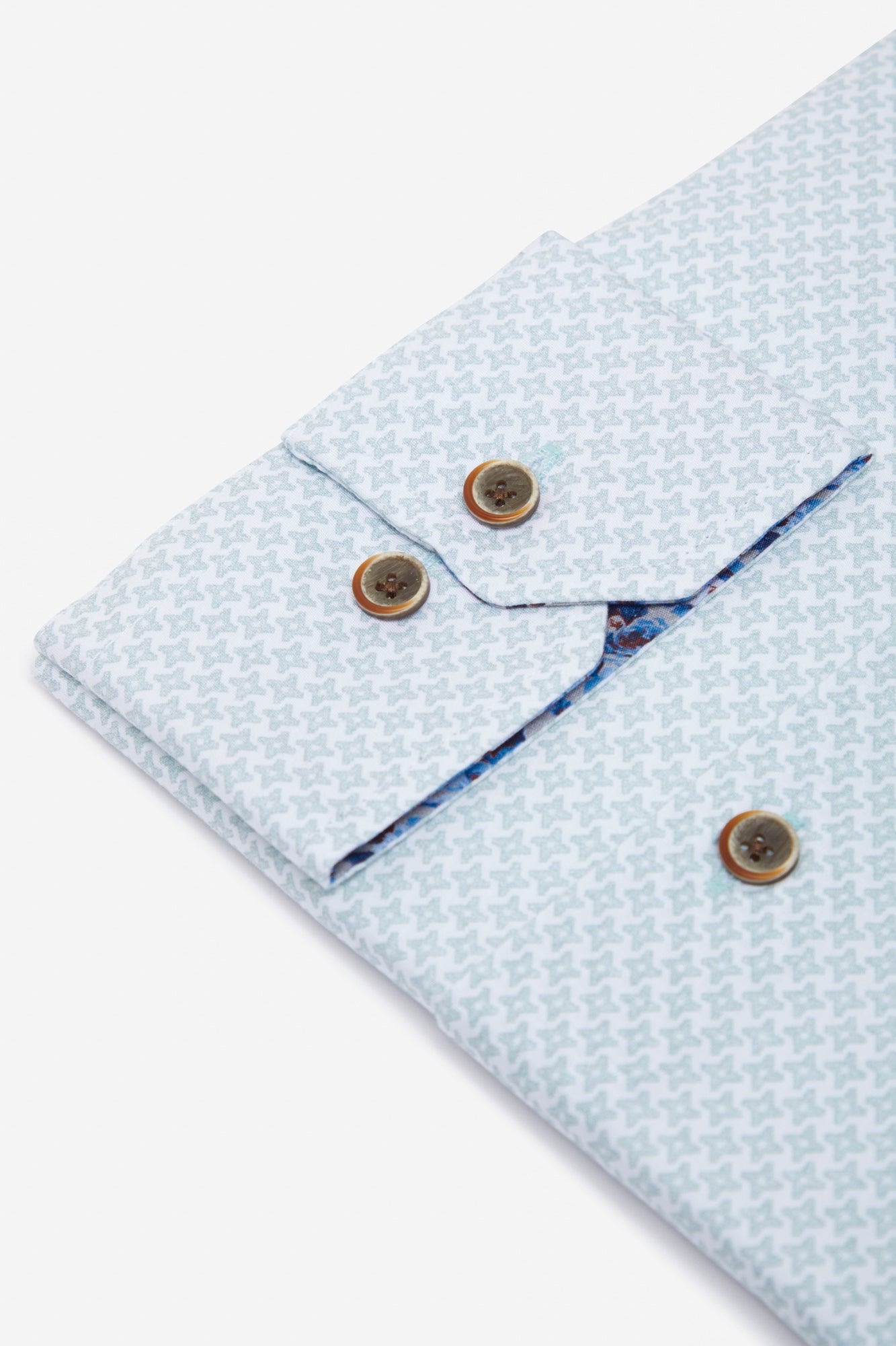 BENETTI Julius Long Sleeve Mint Shirt Mint detail view