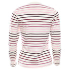 RANT & RAVE LADIES Relax & Renew Kimberley Long Sleeve Berry Tee BERRY back view