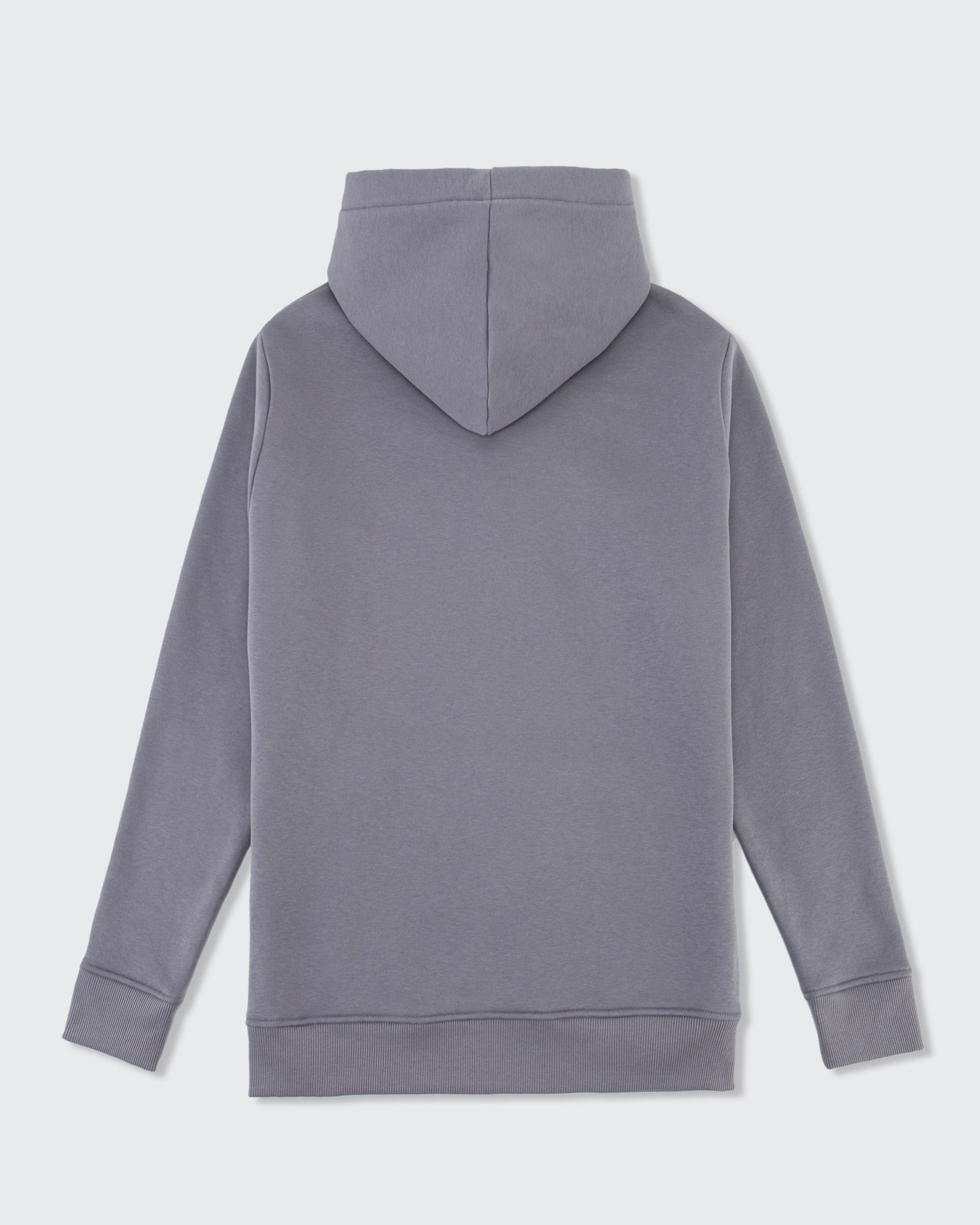 Walker & Hunt Script Slate Grey Hoodie SLATE GRAY detail view
