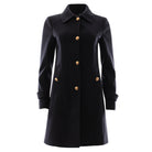 RANT & RAVE LADIES Kyrie Navy Coat Navy back view