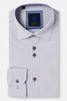 BENETTI Kevin Lilac Casual Shirt Lilac front view