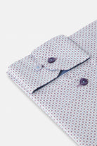 BENETTI Kevin Lilac Casual Shirt Lilac model front view