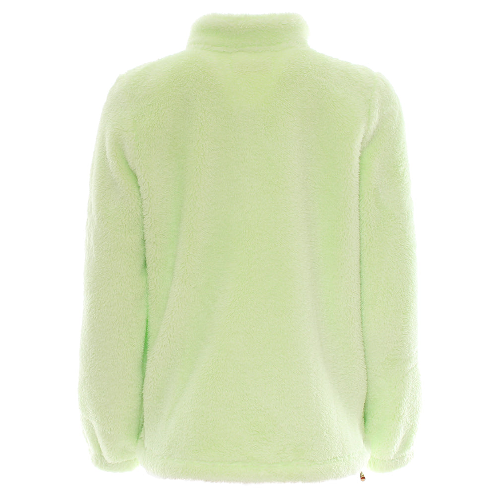 Ladies Relax & Renew Lara Borg Zip - Pale Green-Back View