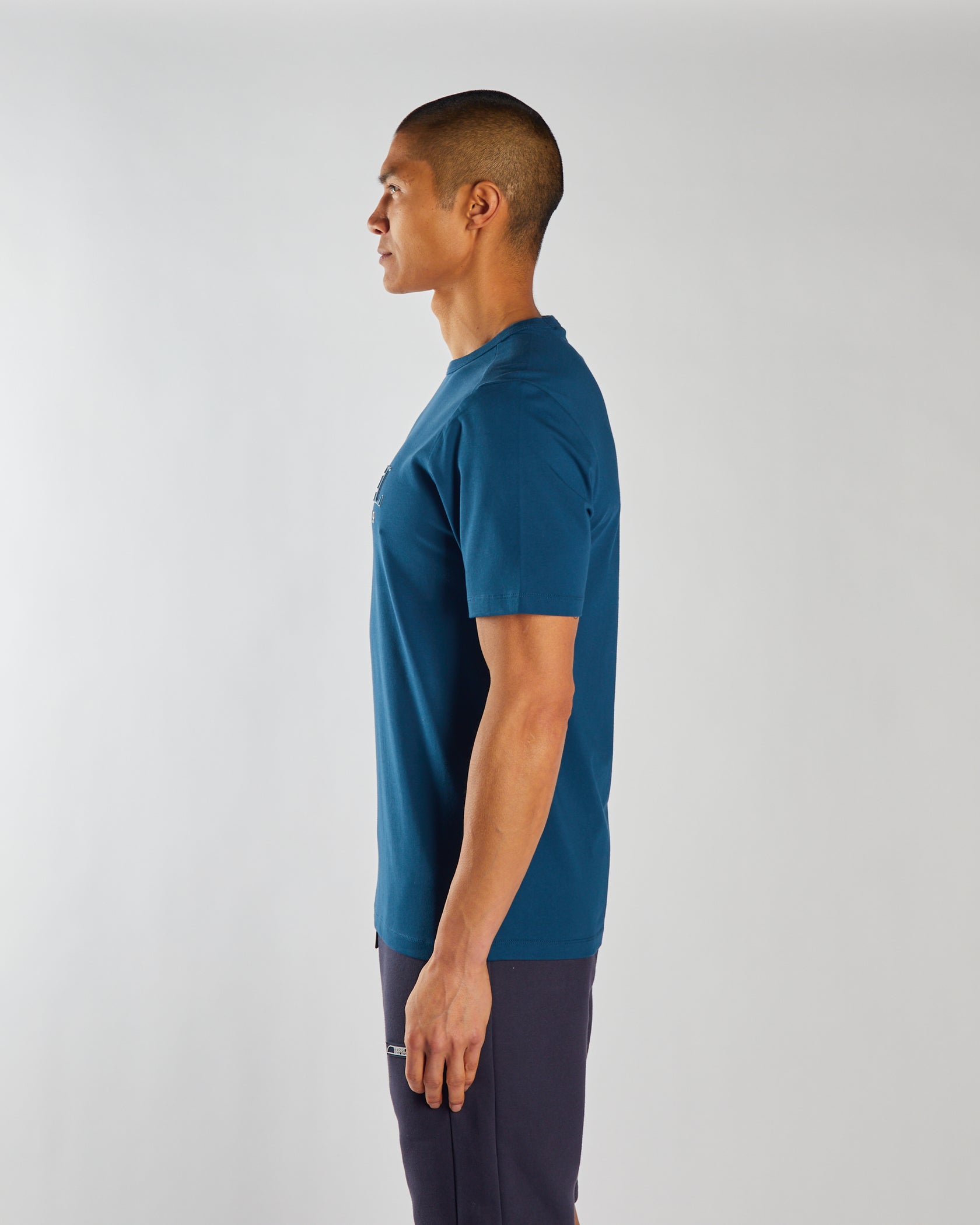 Lincoln Bright Majolica Blue Tee