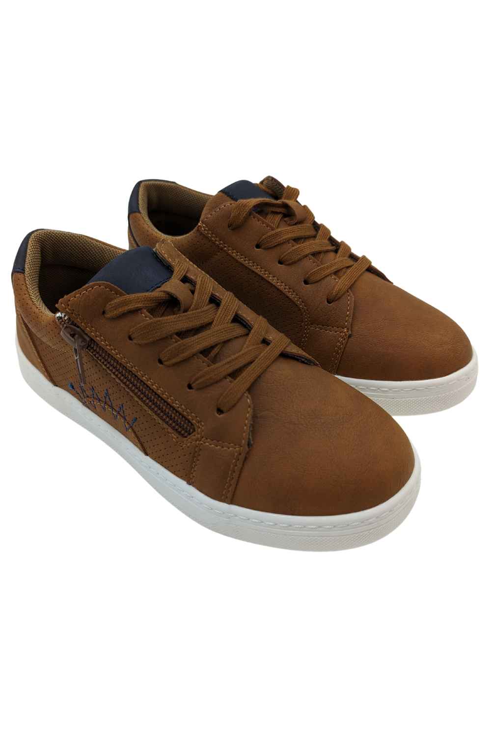 Dubarry Kids Lex Boys Tan Shoes TAN front view