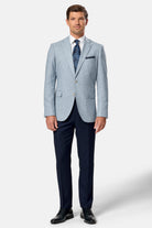 BENETTI Lucas Tapered Sky Blazer SKY model front view