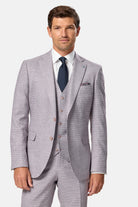 BENETTI Lucas Tapered Blush Waistcoat Blush model front view