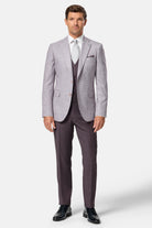 BENETTI Lucas Tapered Blush Blazer Blush flat front view