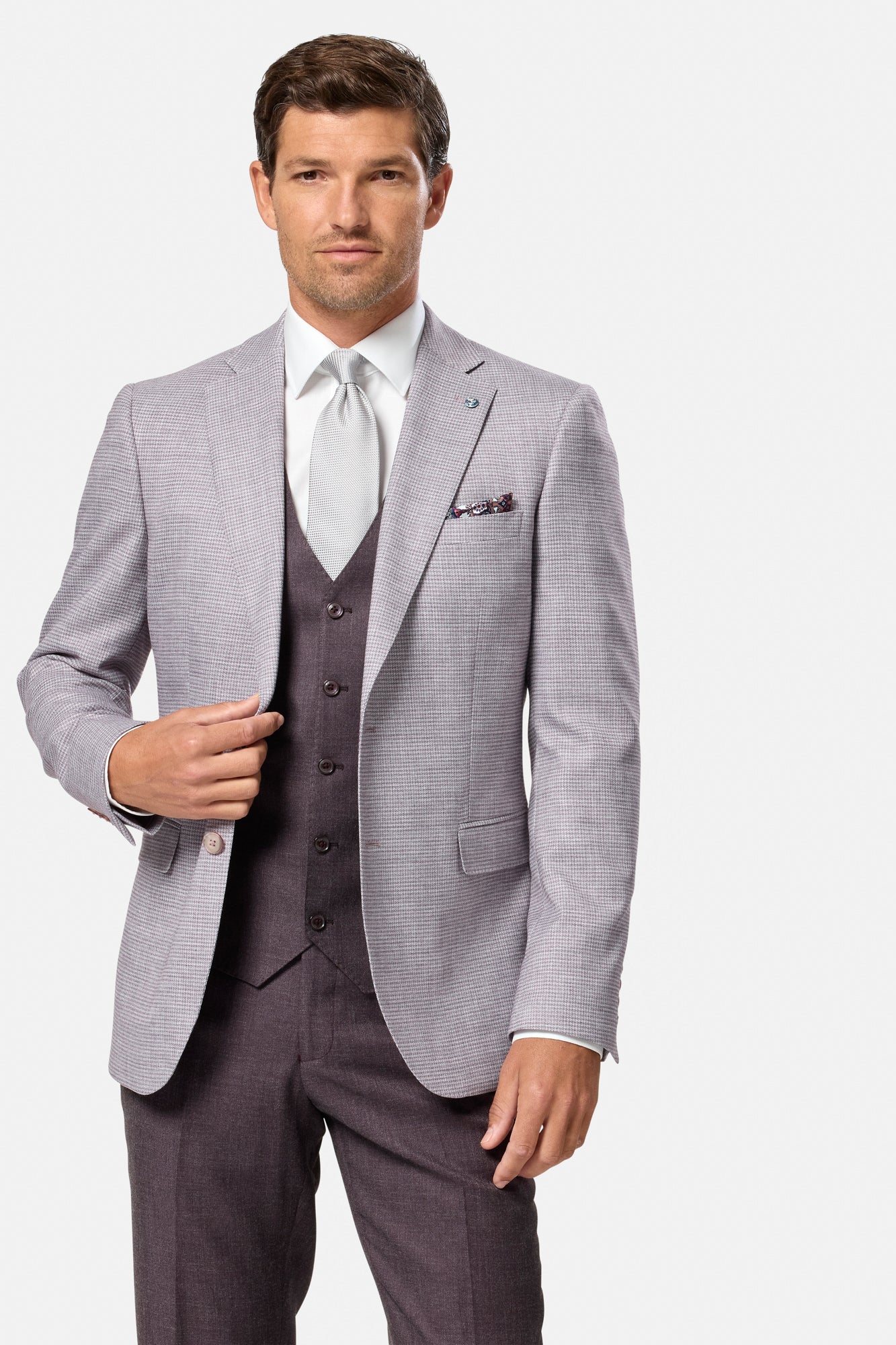 BENETTI Marco Grape Waistcoat GRAPE front view