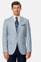 BENETTI Lucas Tapered Sky Blazer SKY detail view