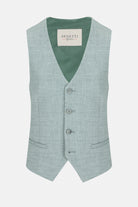 Benetti Boyswear Boys Lucas Sage Waistcoat Sage side view