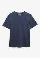 SUPERDRY Classic Essential Tee-Dry Slate Blue Dry Slate Blue model front view