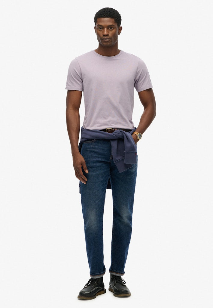 SUPERDRY Classic Essential Tee-Brassica Lilac Brassica Lilac detail view