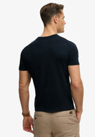 SUPERDRY Industry Worker Relaxed Tee-Eclipse Navy Eclipse Navy side view
