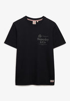 Superdry 1954 Company Relaxed Tee in Dark Navy front view