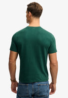 Superdry 1954 Company Relaxed Tee in Varsity Green back model view