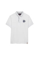 SUPERDRY Pique Monogram Polo-Optic/darkest Navy Optic/Darkest Navy alternate view