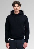 Superdry Essential Sdco Logo Hoodie in Dark Navy on model front view