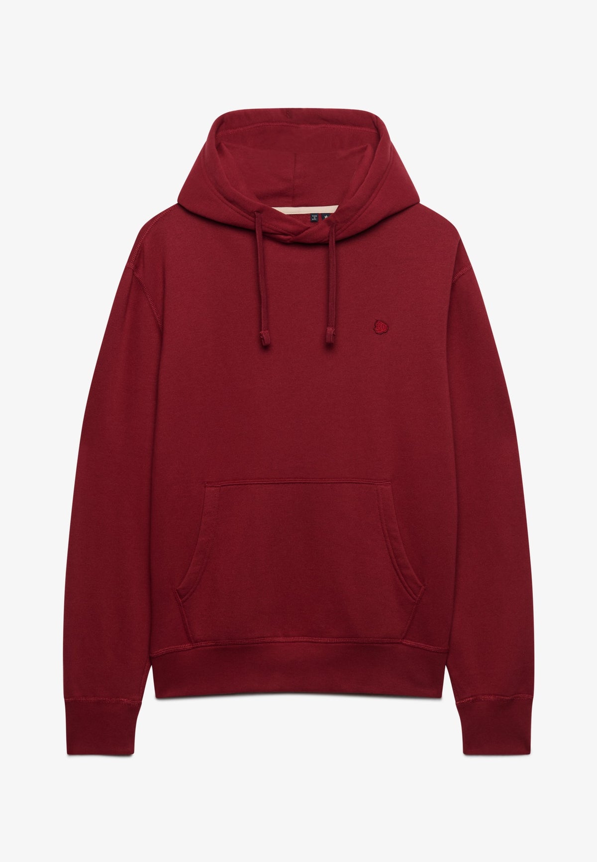Superdry Essential Sdco Logo Hoodie in League Red front product view
