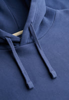 Superdry Essential Sdco Logo Hood in Hampton Blue hood drawstring detail